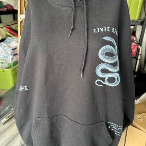 Civil regime hoodie size xl snake as is condition